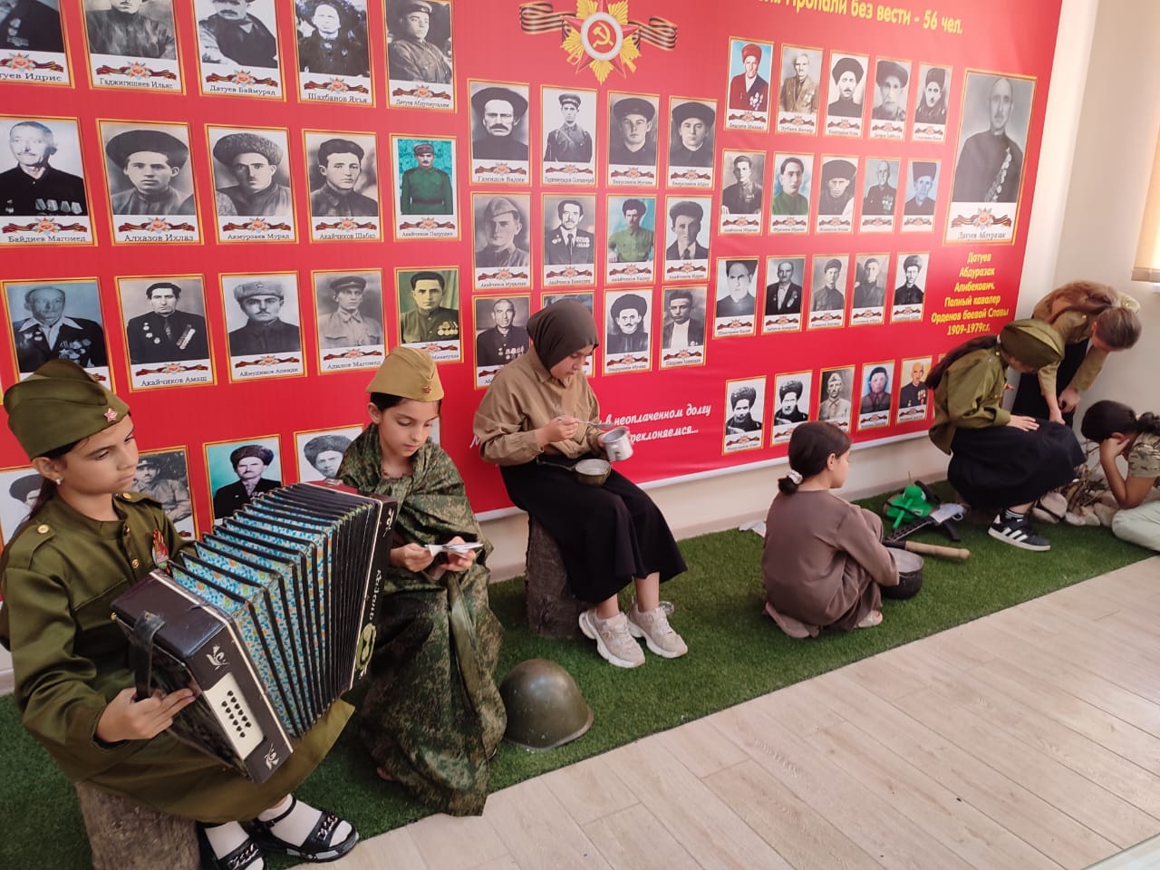 Театрализованное представление ко Дню защитника Отечества.